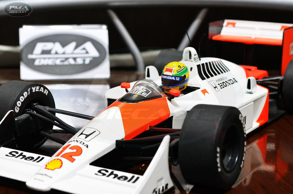 AYRTON SENNA 1988 MCLAREN MP4/4 1:18